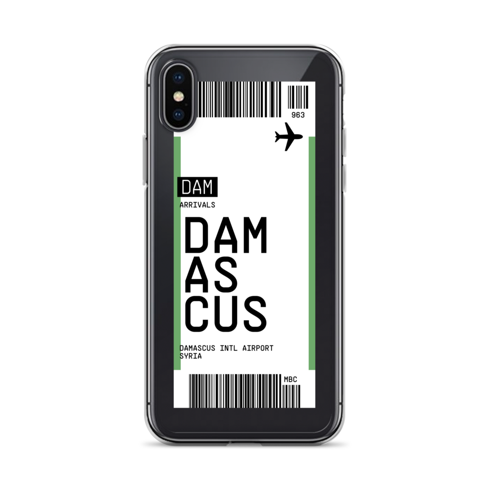 Damascus Ticket iPhone® Case