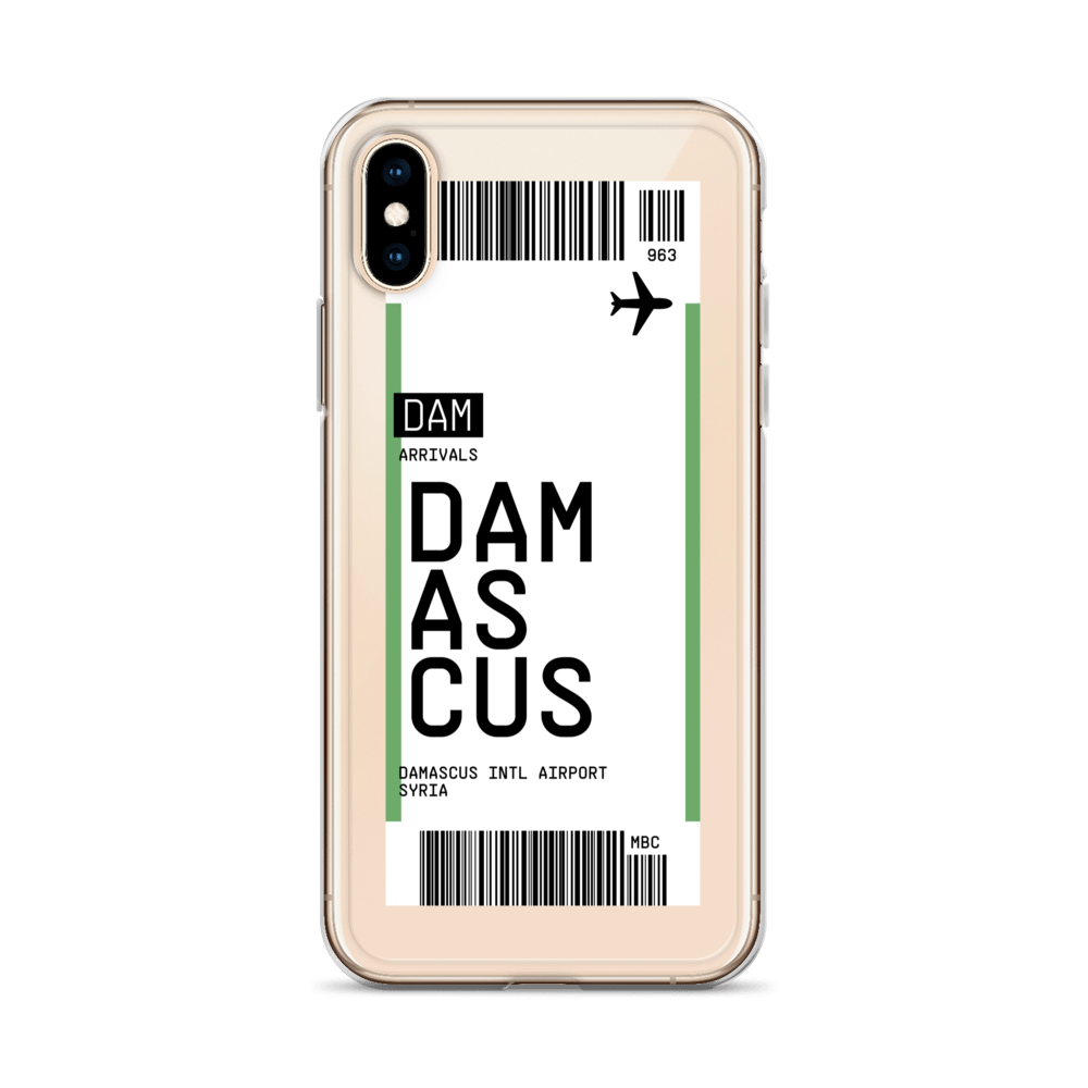 Damascus Ticket iPhone® Case