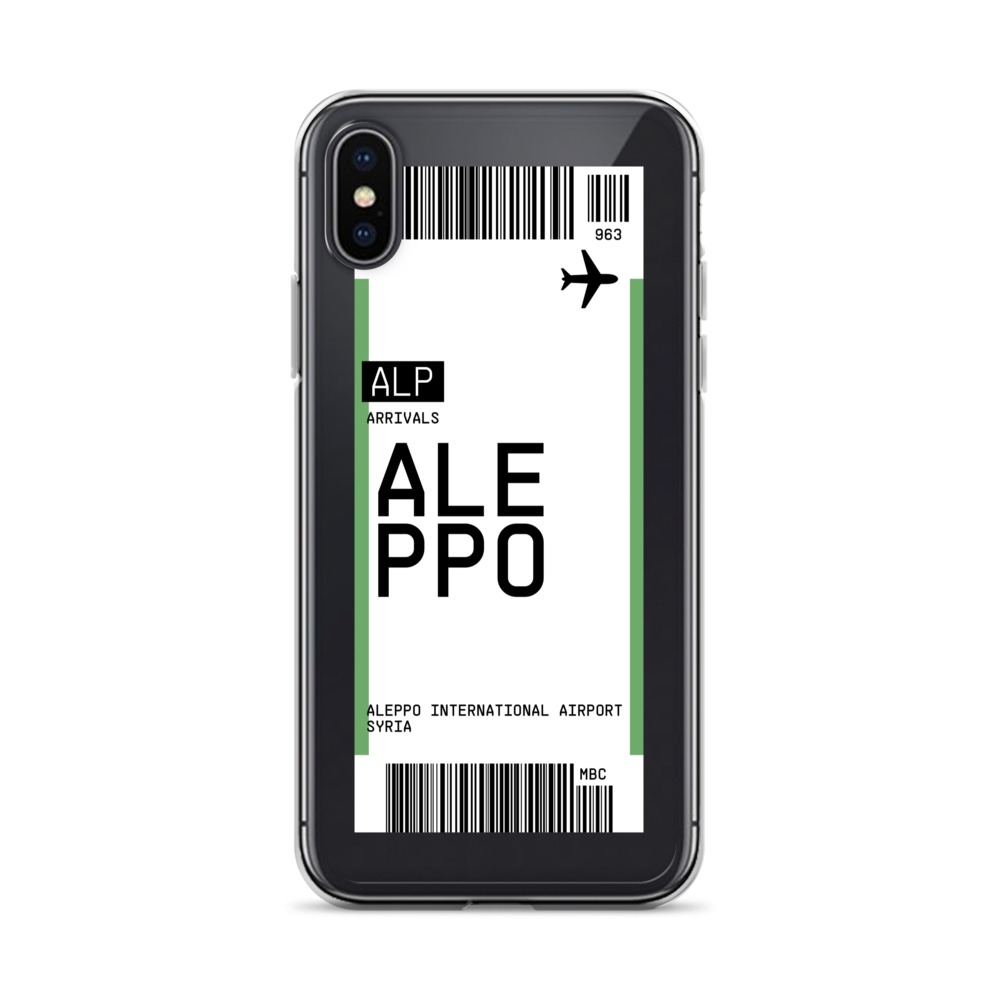 Aleppo Ticket iPhone® Case