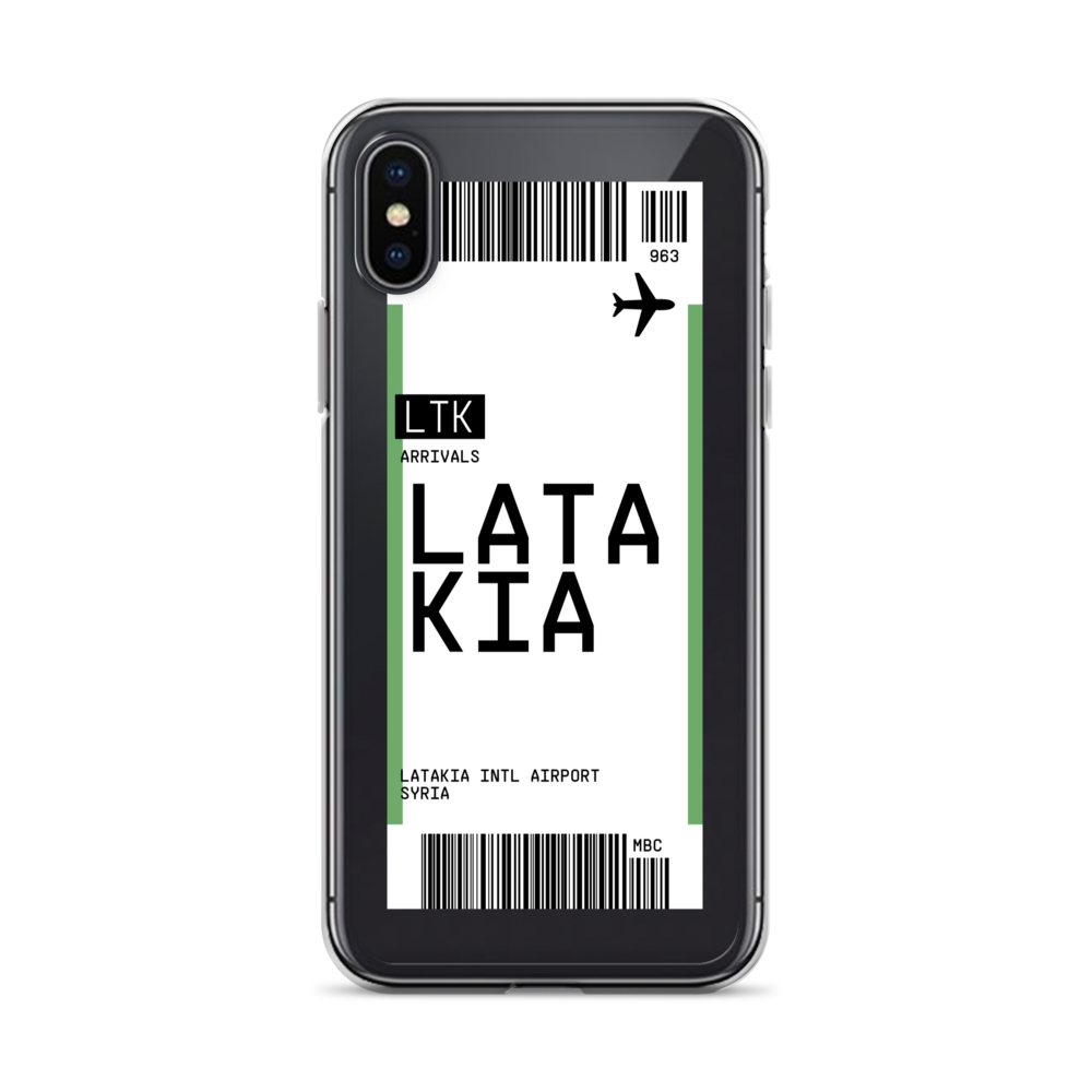 Latakia Ticket iPhone® Case