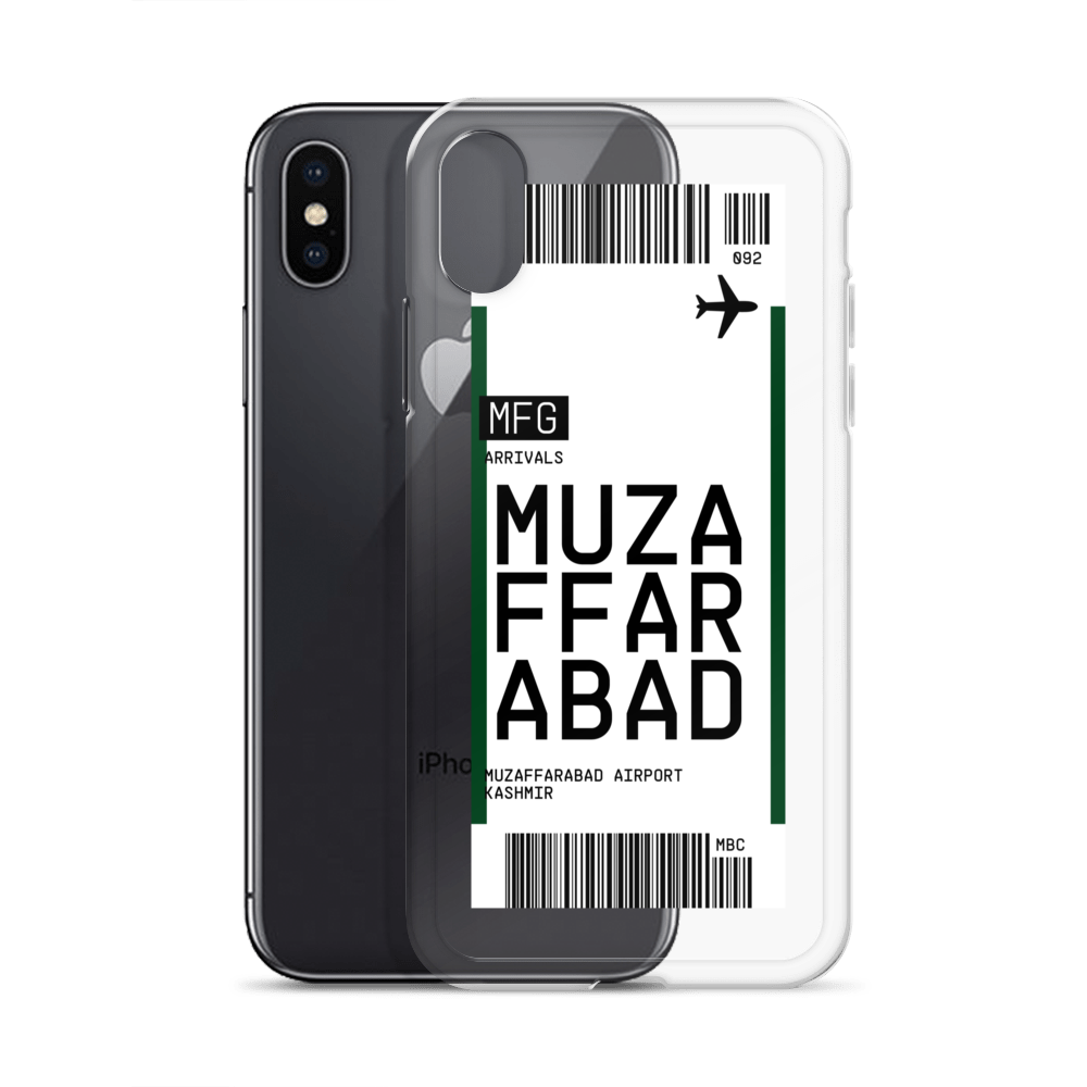 Muzaffarabad Ticket iPhone® Case