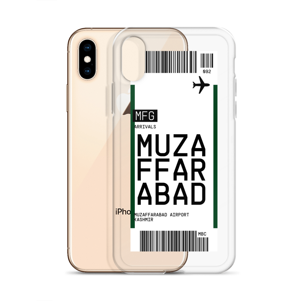 Muzaffarabad Ticket iPhone® Case