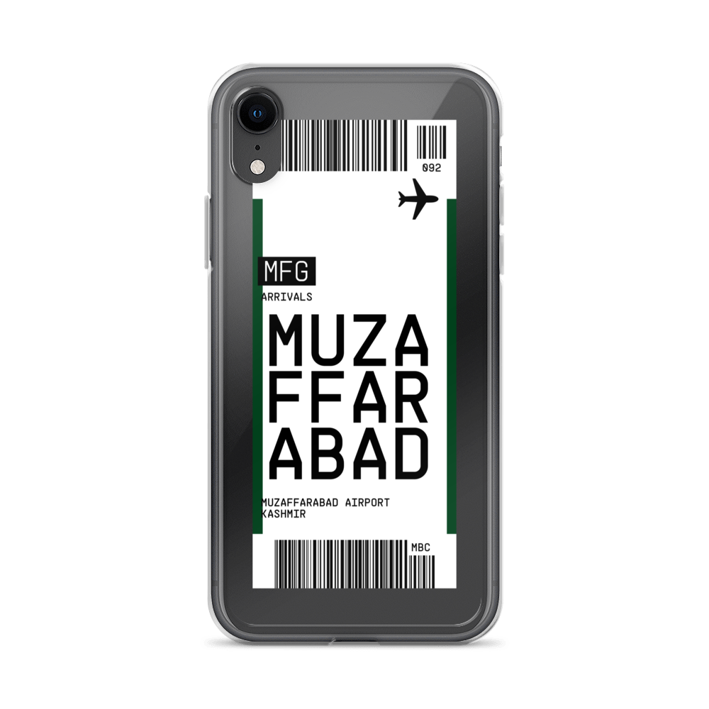 Muzaffarabad Ticket iPhone® Case