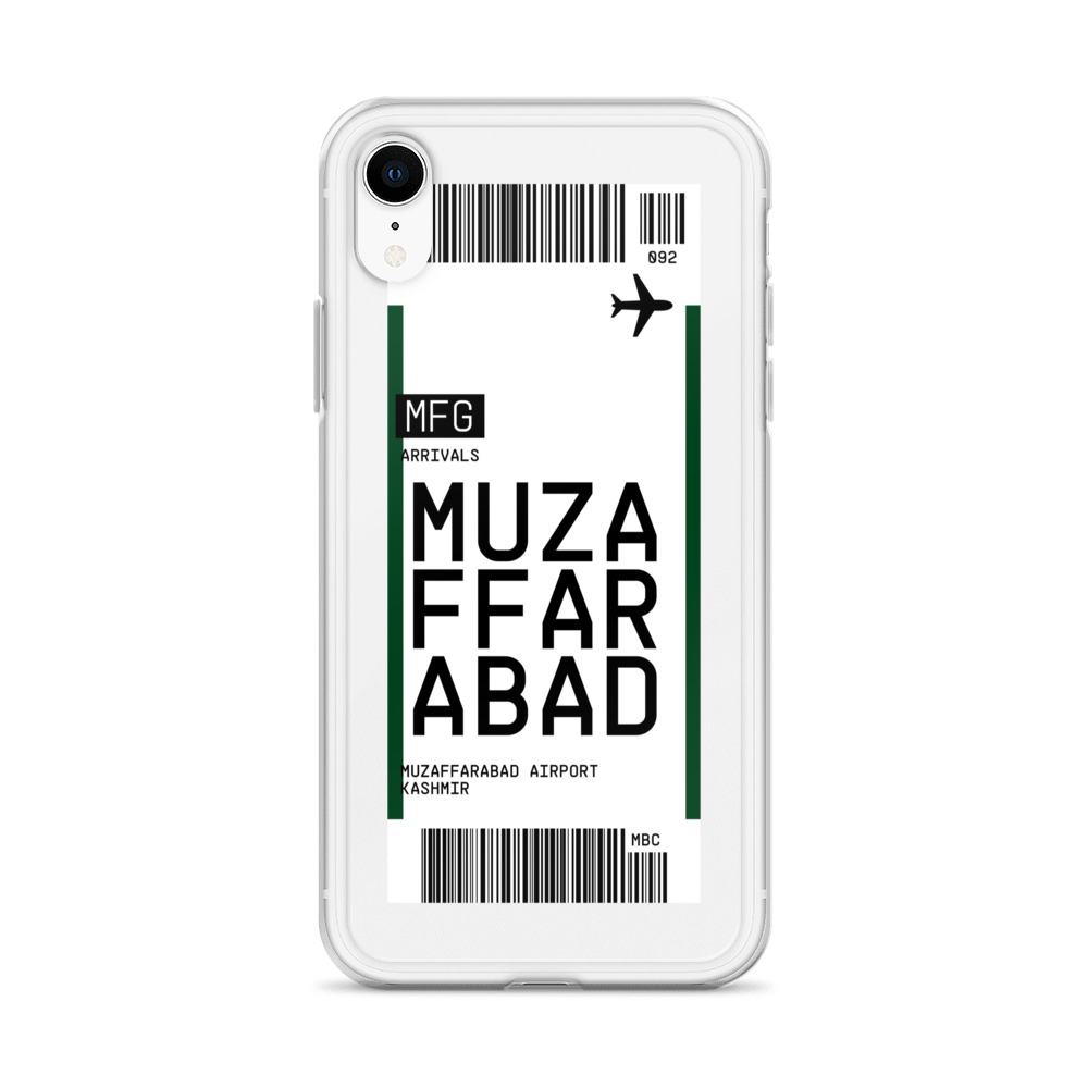 Muzaffarabad Ticket iPhone® Case