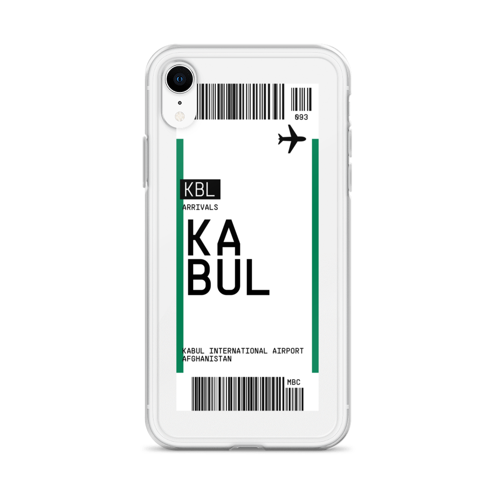 Kabul Ticket iPhone® Case