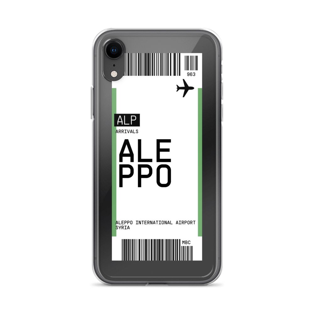 Aleppo Ticket iPhone® Case