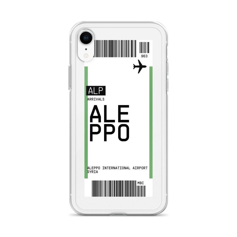 Aleppo Ticket iPhone® Case