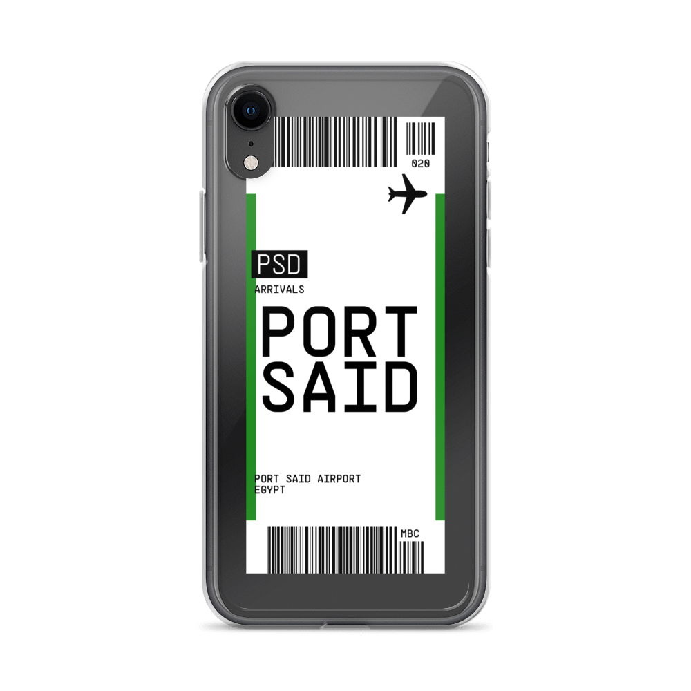 Port Said Ticket iPhone® Case