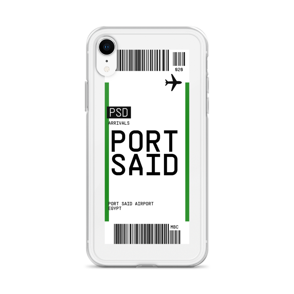 Port Said Ticket iPhone® Case