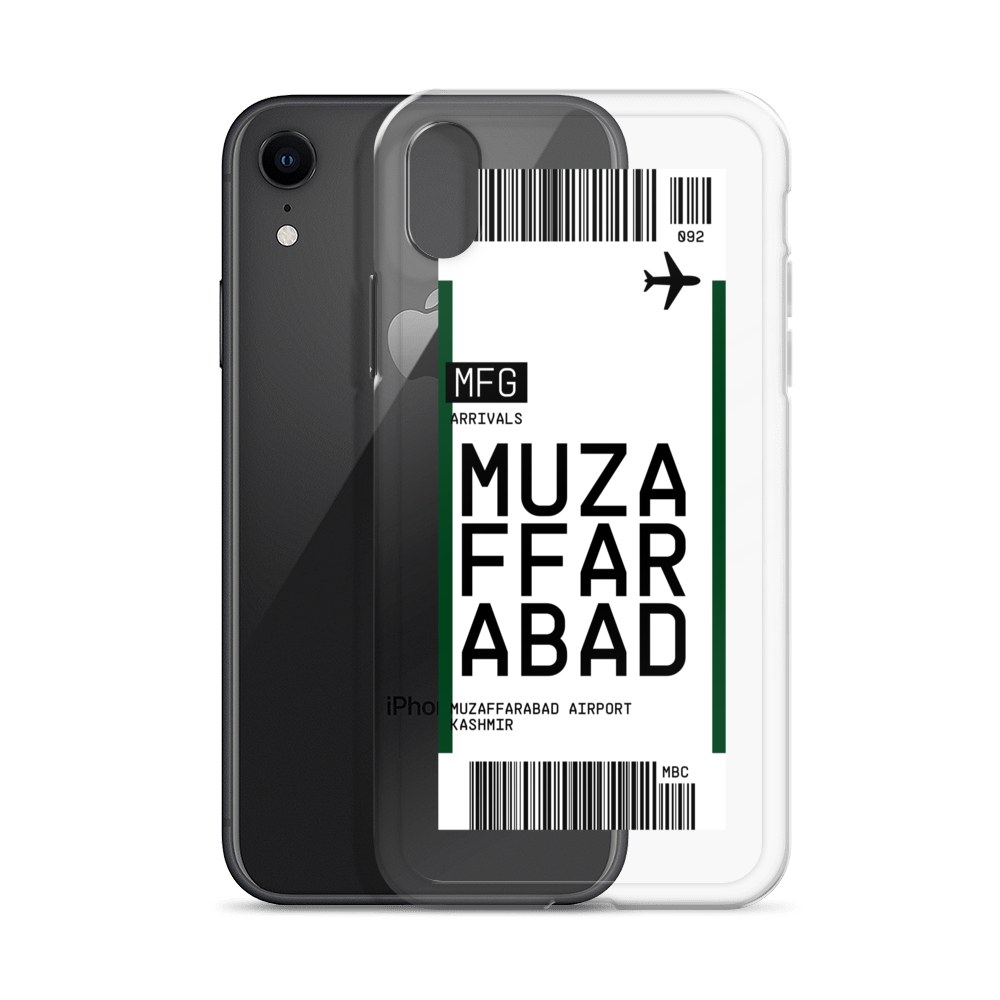 Muzaffarabad Ticket iPhone® Case