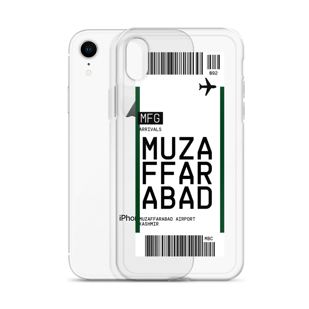 Muzaffarabad Ticket iPhone® Case