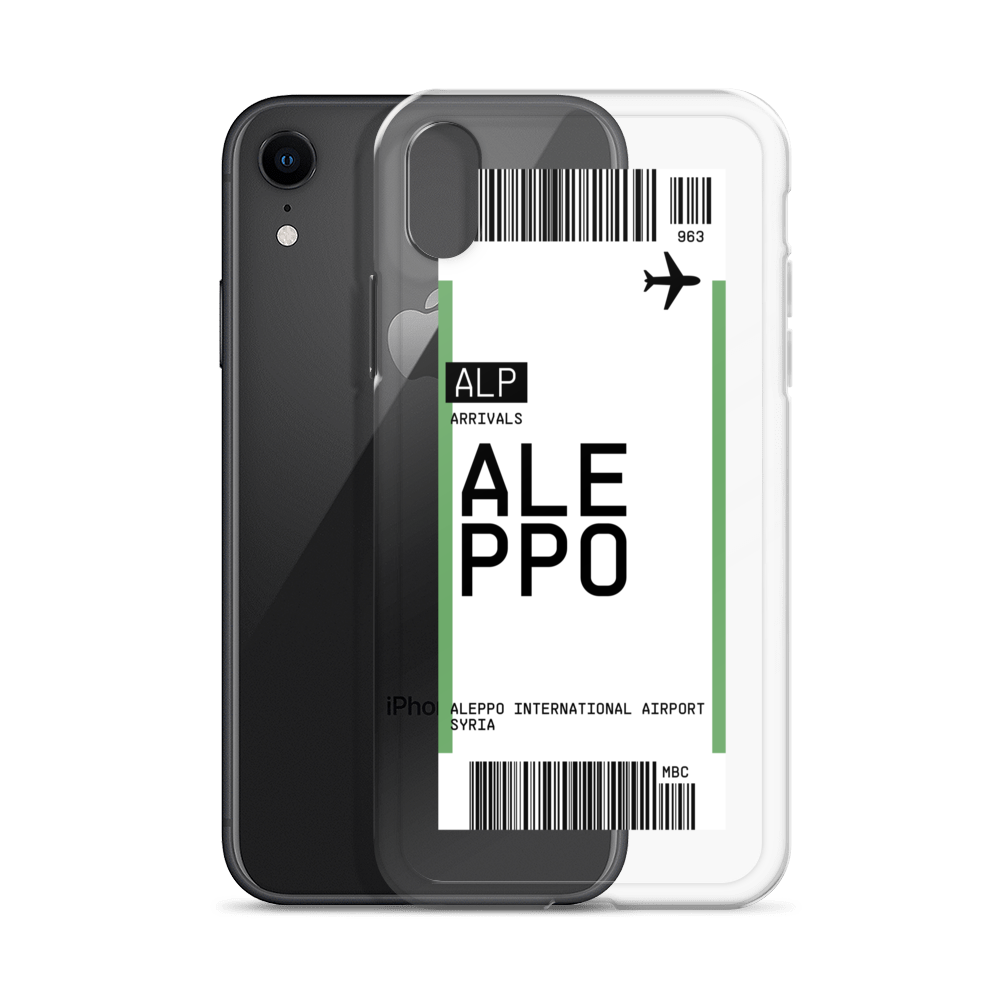 Aleppo Ticket iPhone® Case