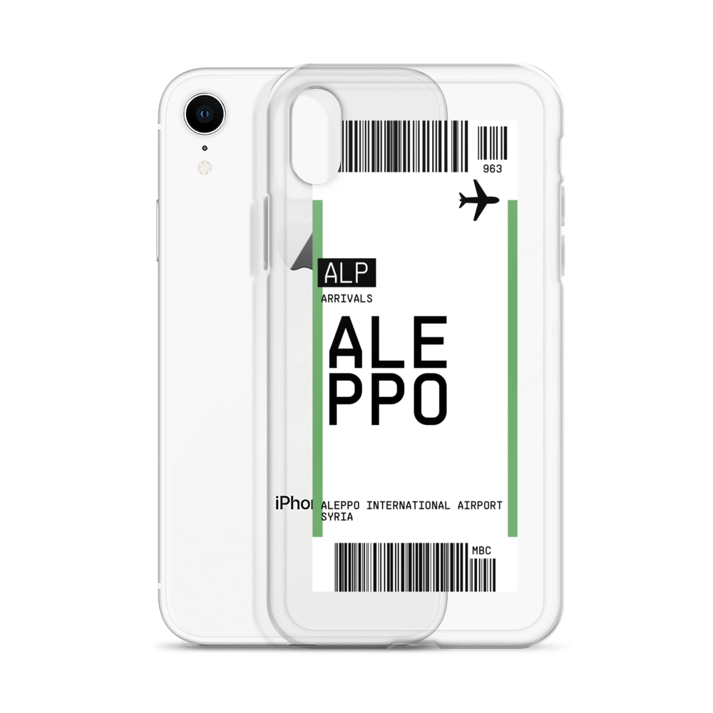 Aleppo Ticket iPhone® Case