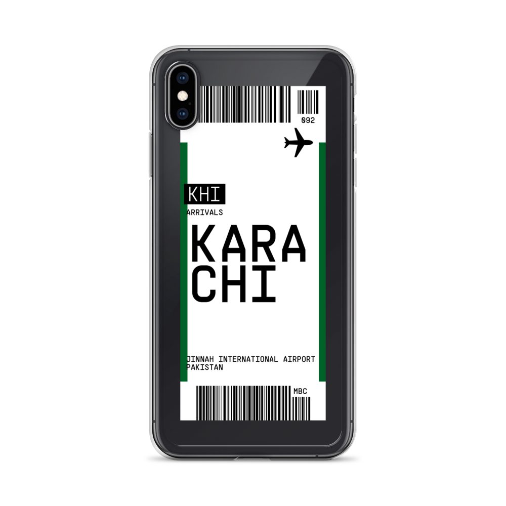 Karachi Ticket iPhone® Case