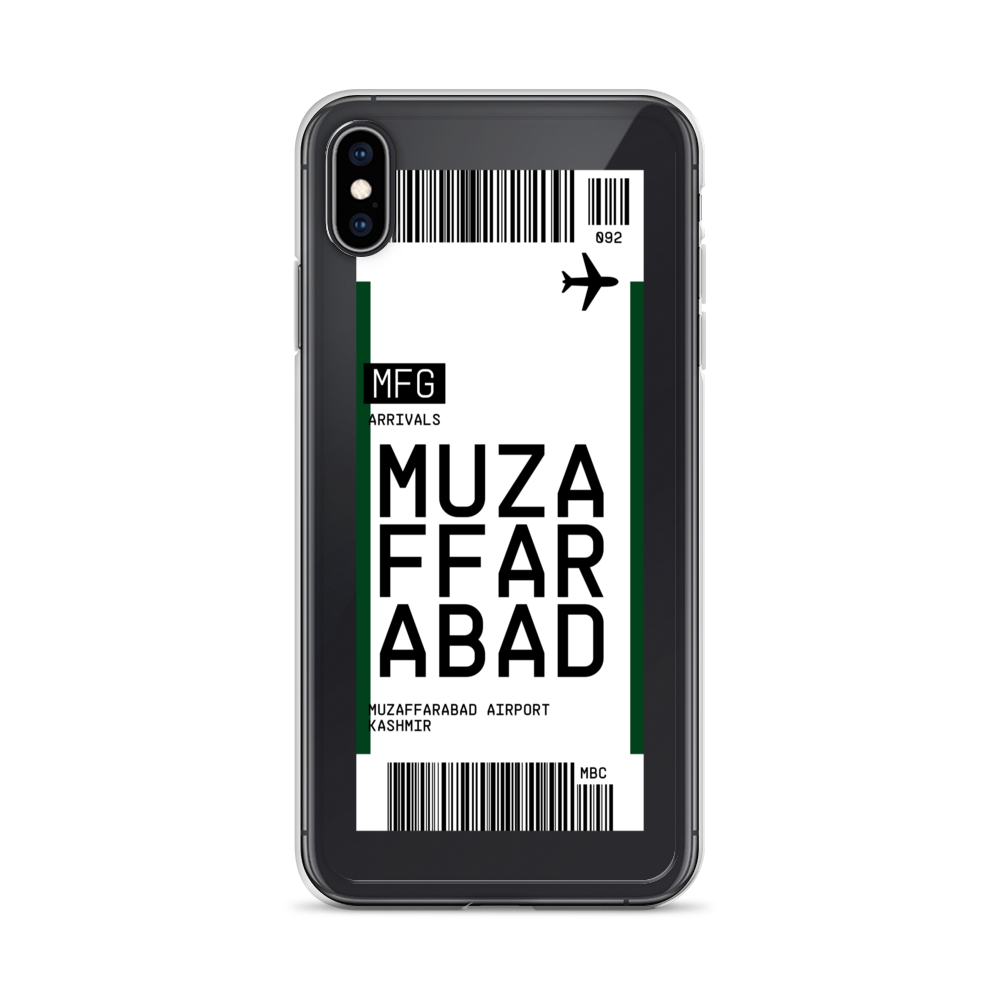 Muzaffarabad Ticket iPhone® Case