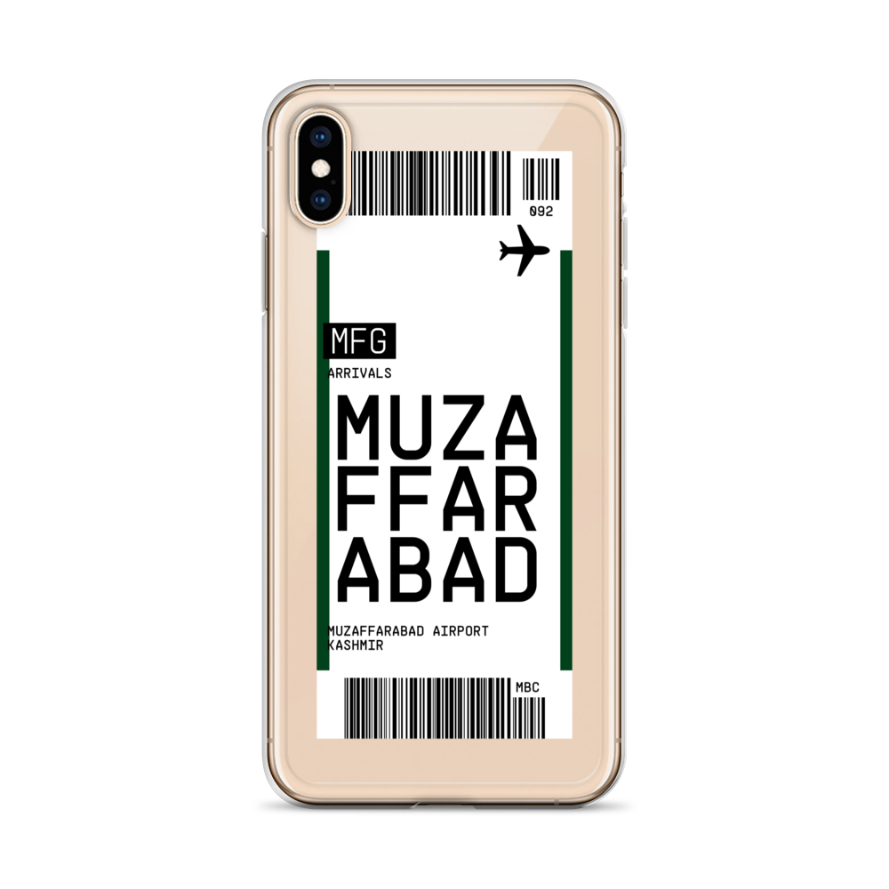 Muzaffarabad Ticket iPhone® Case