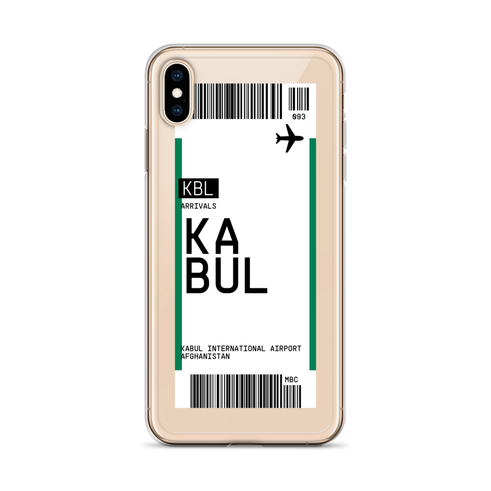 Kabul Ticket iPhone® Case