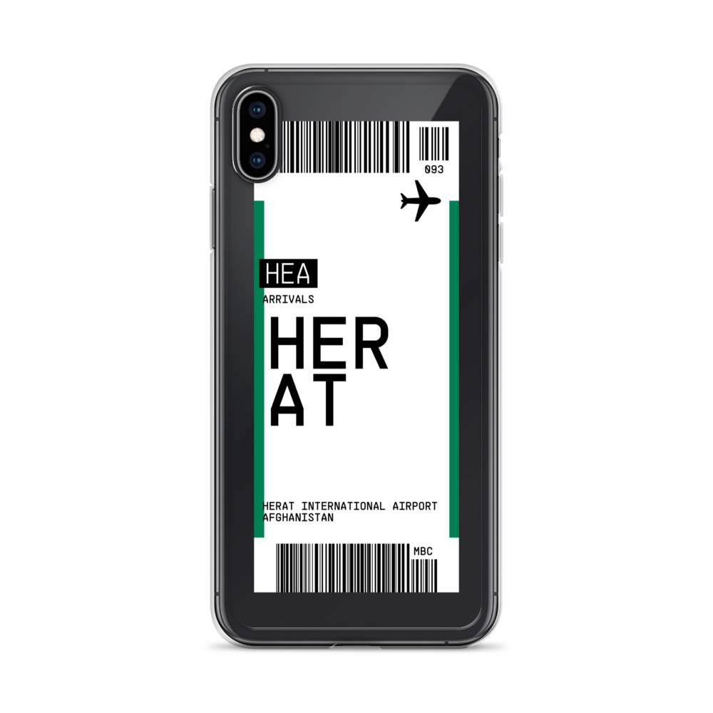 Herat Ticket iPhone® Case