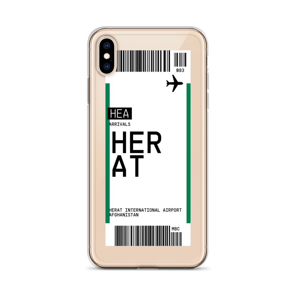 Herat Ticket iPhone® Case