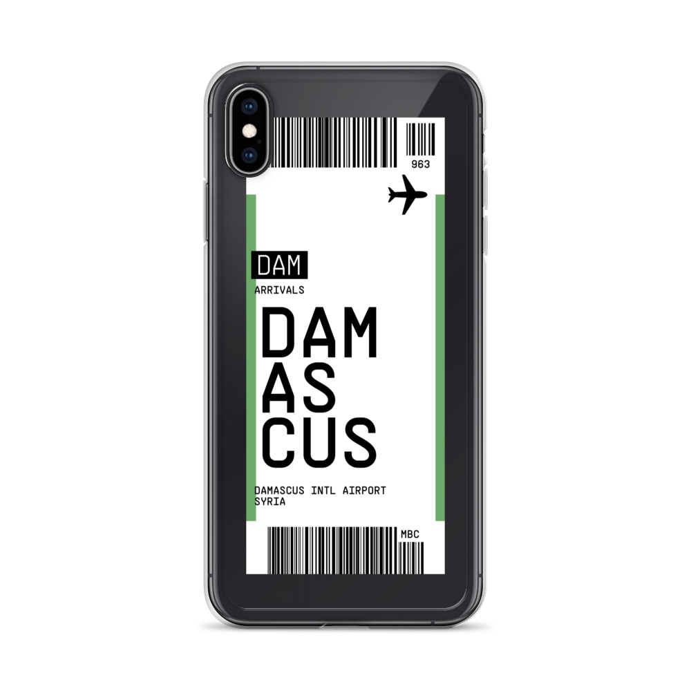 Damascus Ticket iPhone® Case