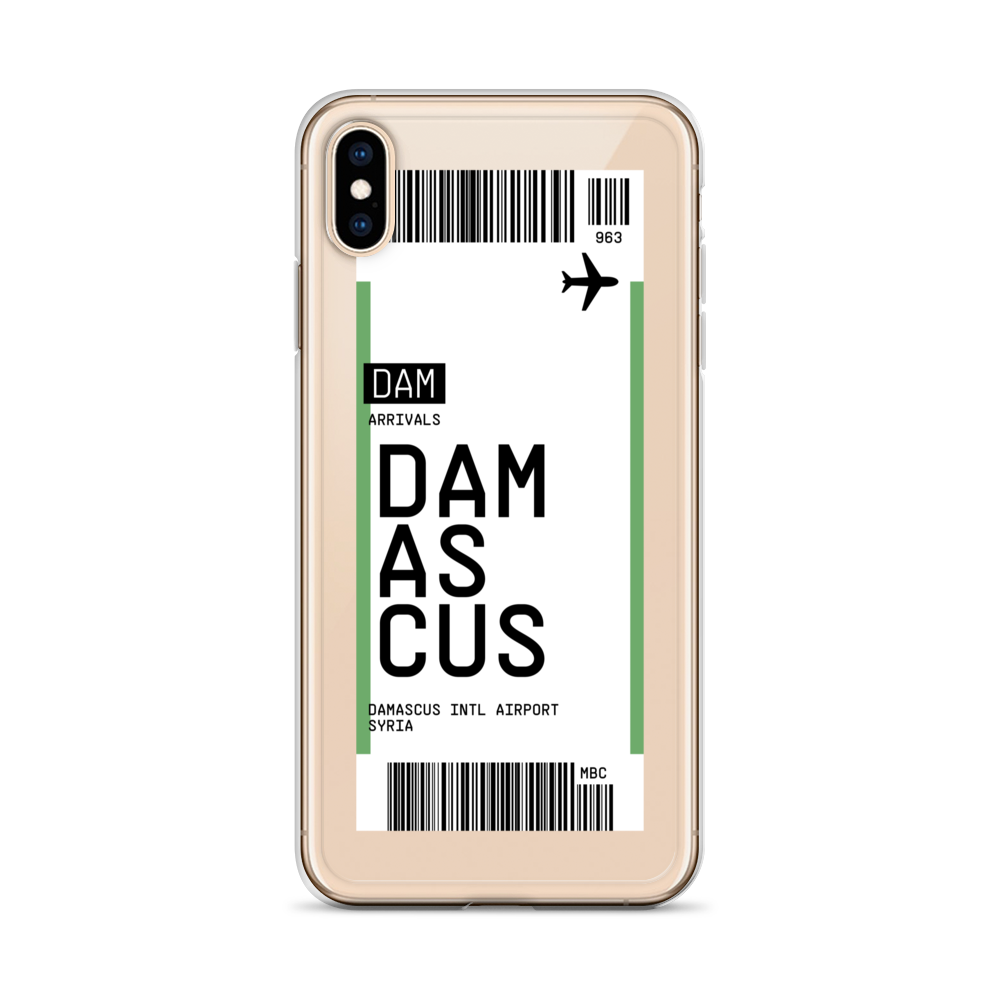 Damascus Ticket iPhone® Case