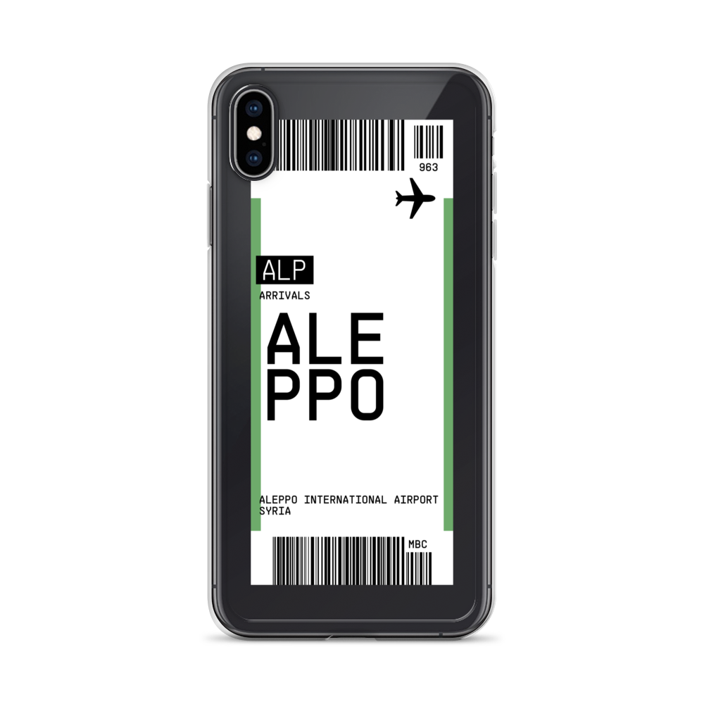 Aleppo Ticket iPhone® Case