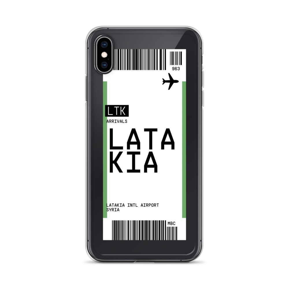 Latakia Ticket iPhone® Case