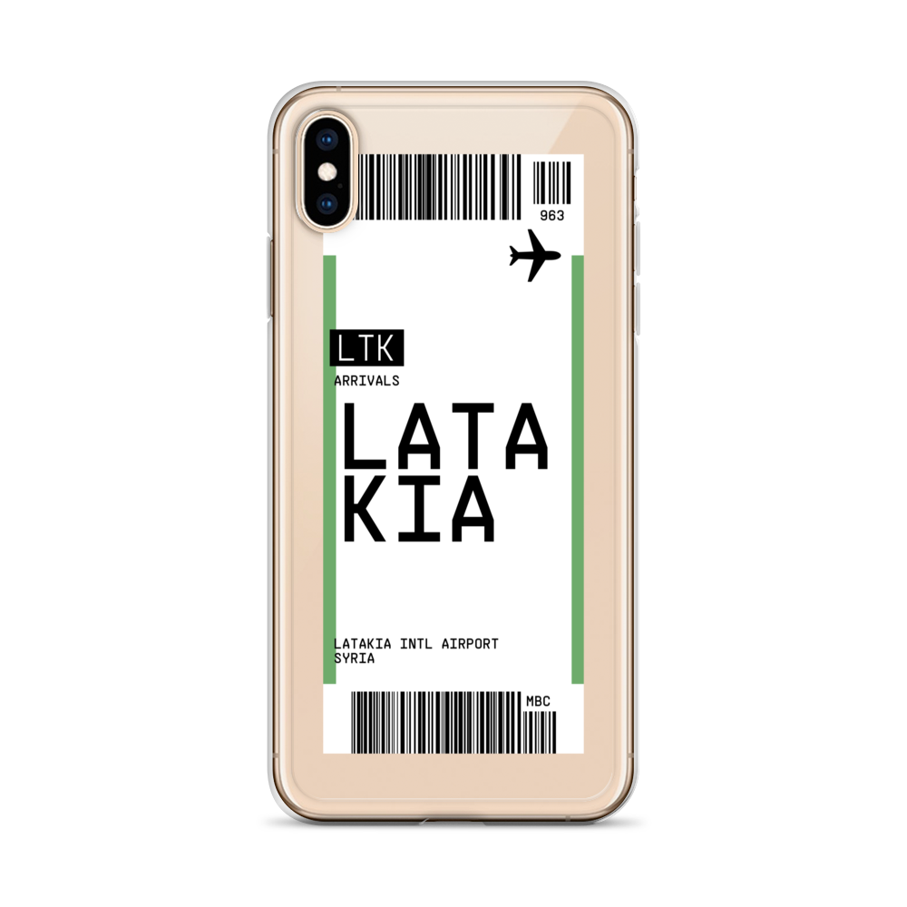 Latakia Ticket iPhone® Case