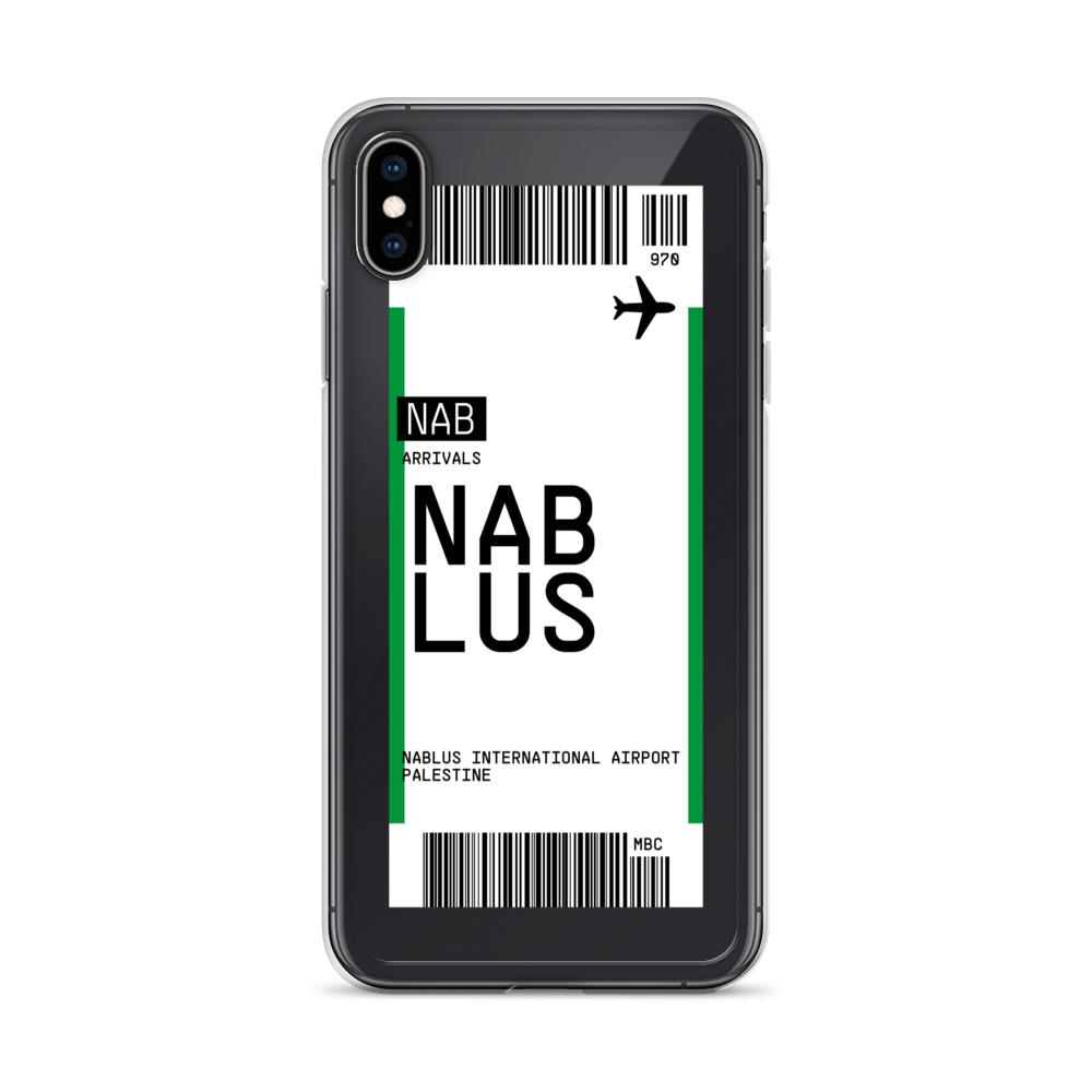 Nablus Ticket iPhone® Case