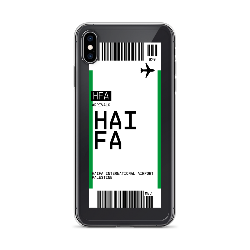 Haifa Ticket iPhone® Case
