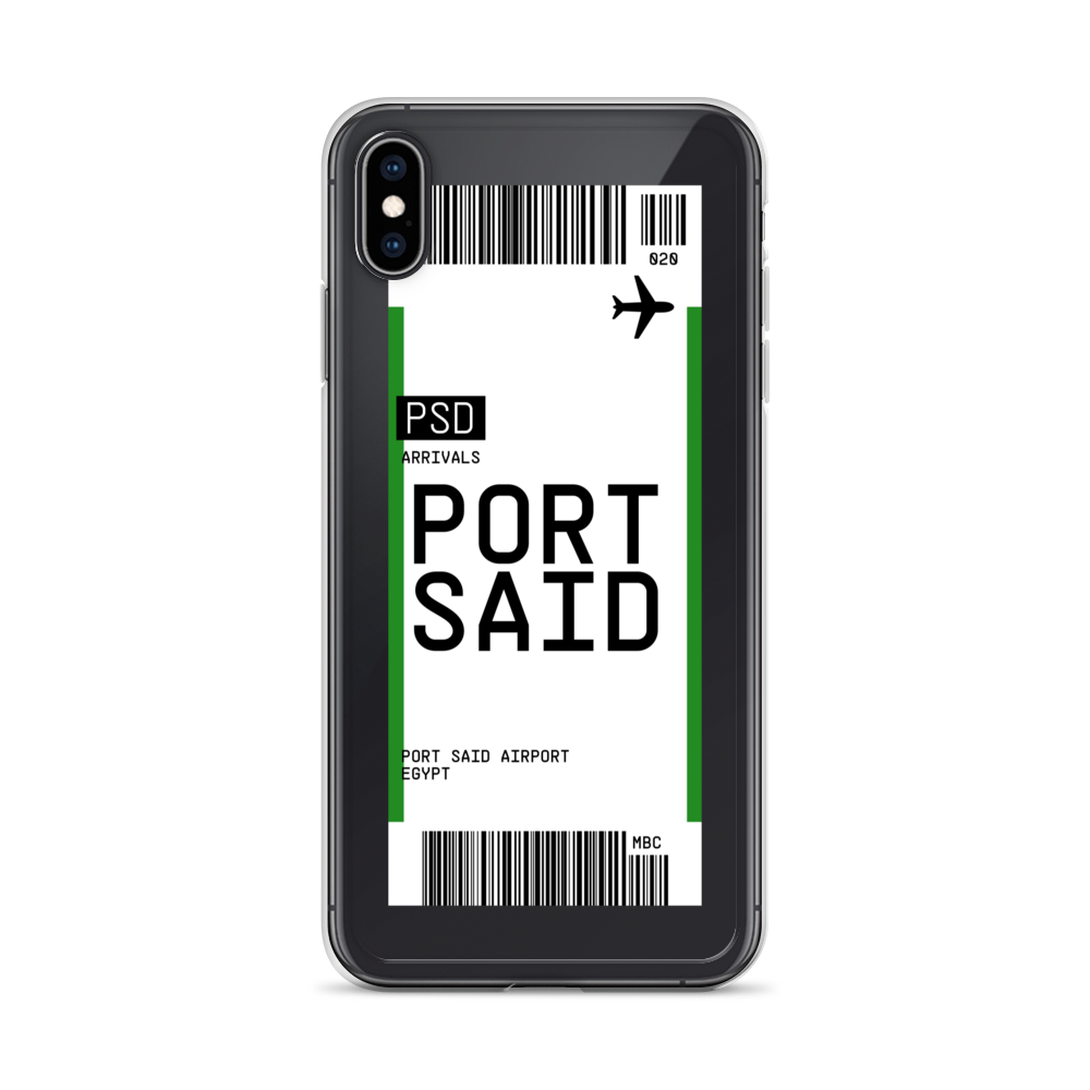 Port Said Ticket iPhone® Case