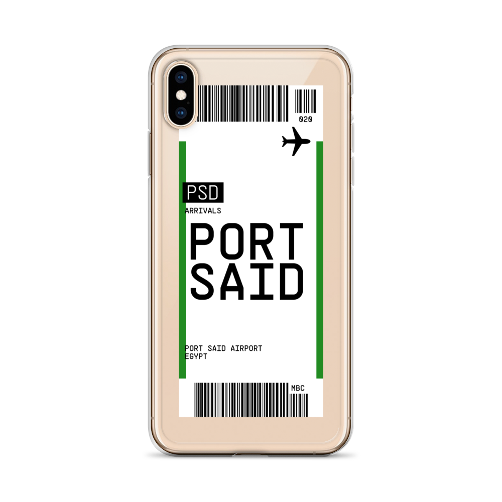 Port Said Ticket iPhone® Case