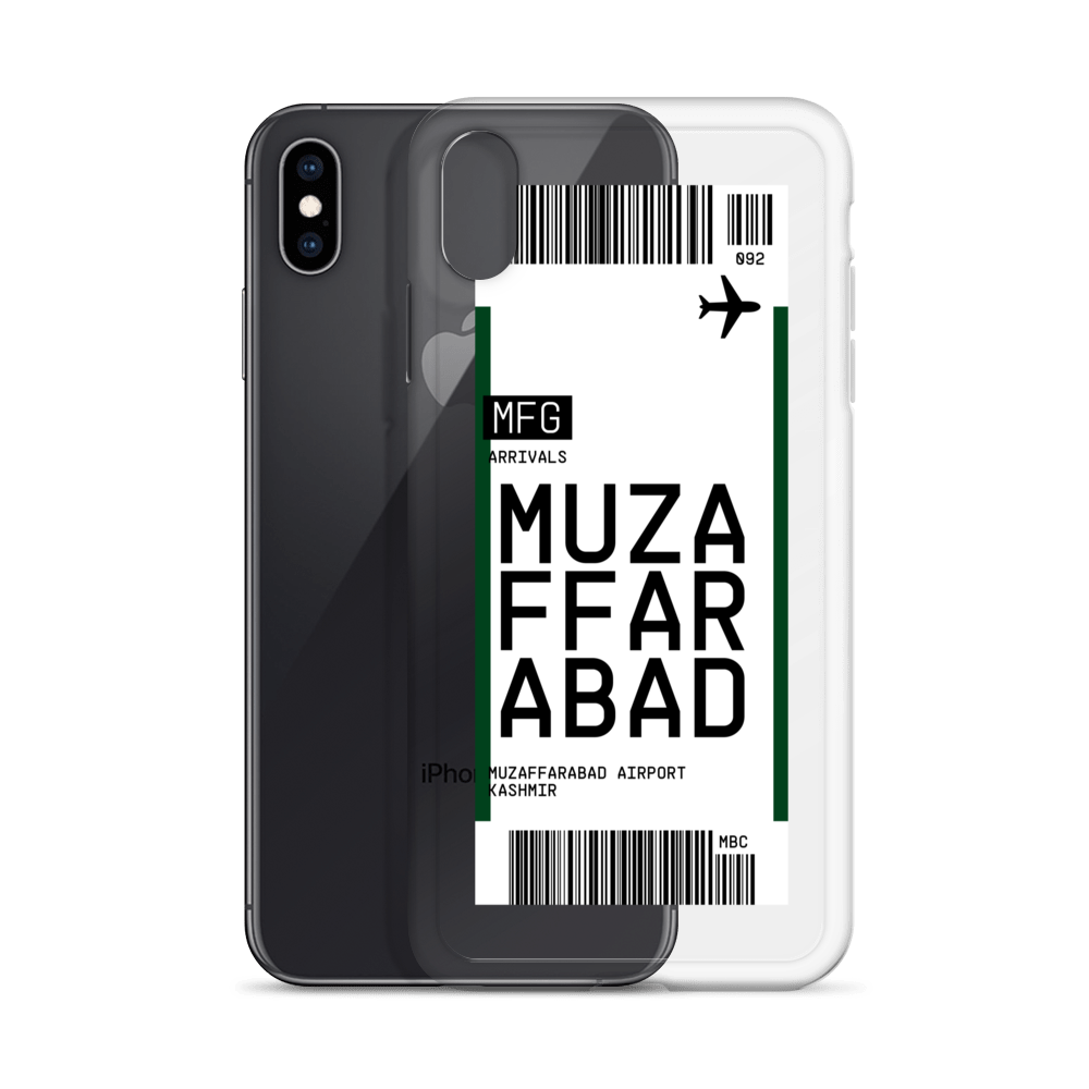 Muzaffarabad Ticket iPhone® Case