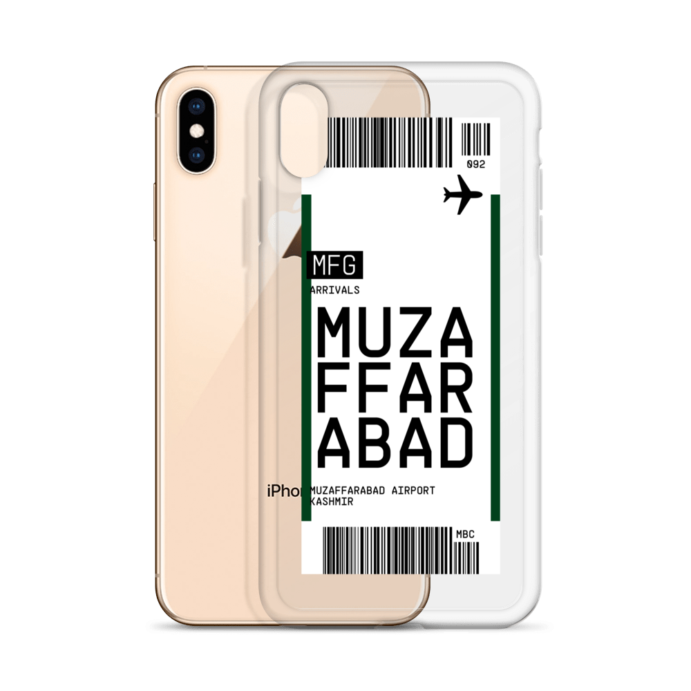 Muzaffarabad Ticket iPhone® Case