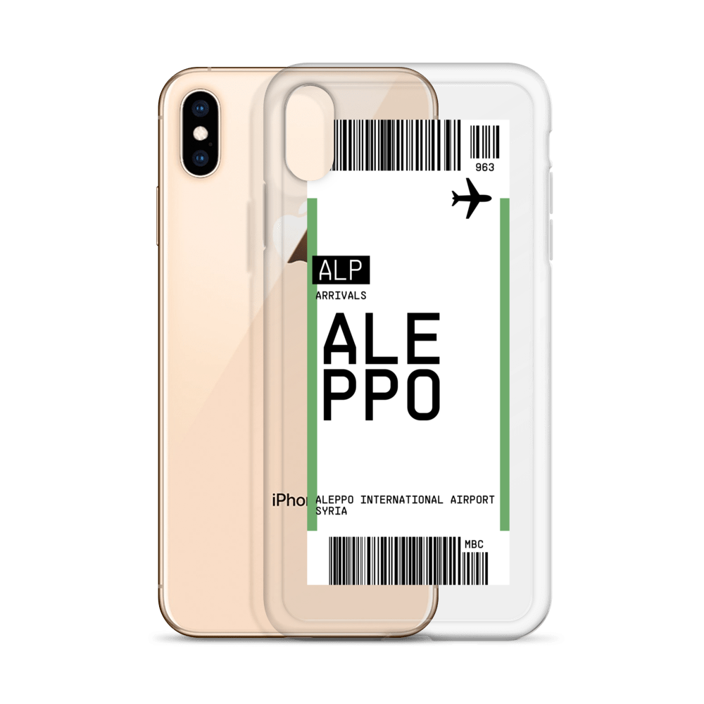 Aleppo Ticket iPhone® Case