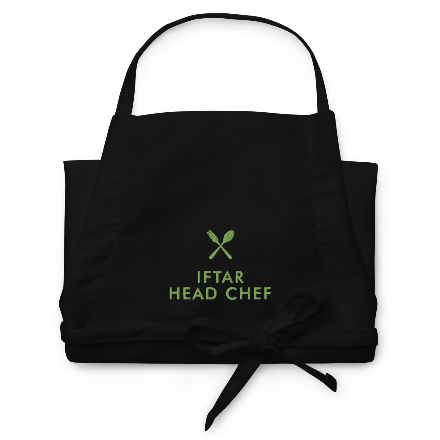 Iftar Head Chef Embroidered Apron 🍴