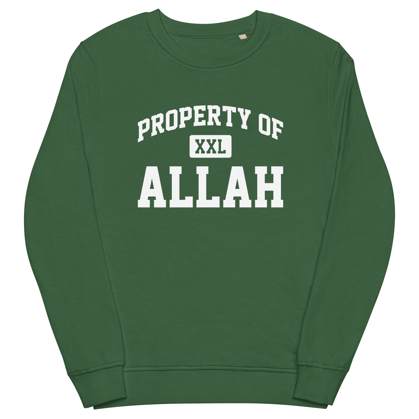 Property of Allah Organic Unisex Sweatshirt