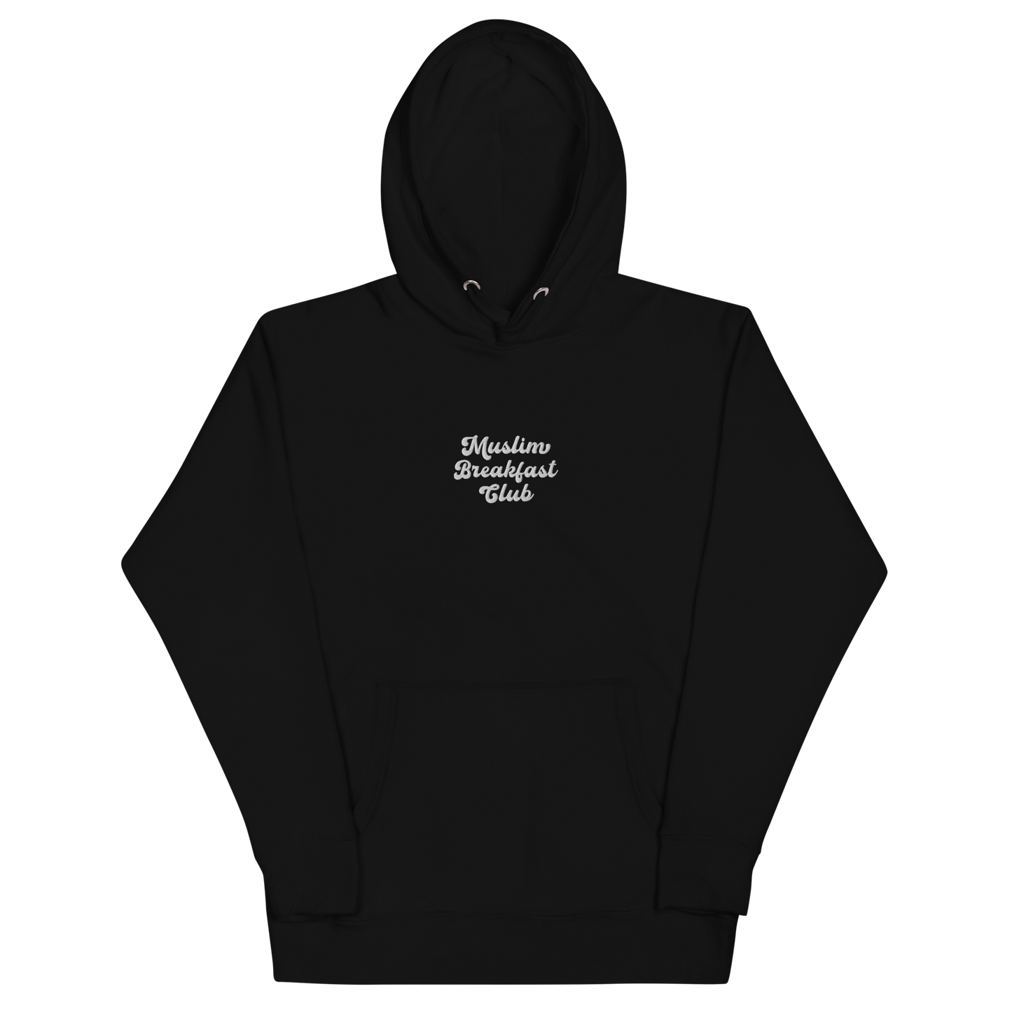 Logo Embroidered Unisex Hoodie