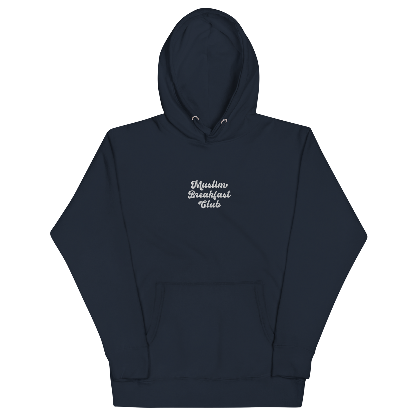 Logo Embroidered Unisex Hoodie