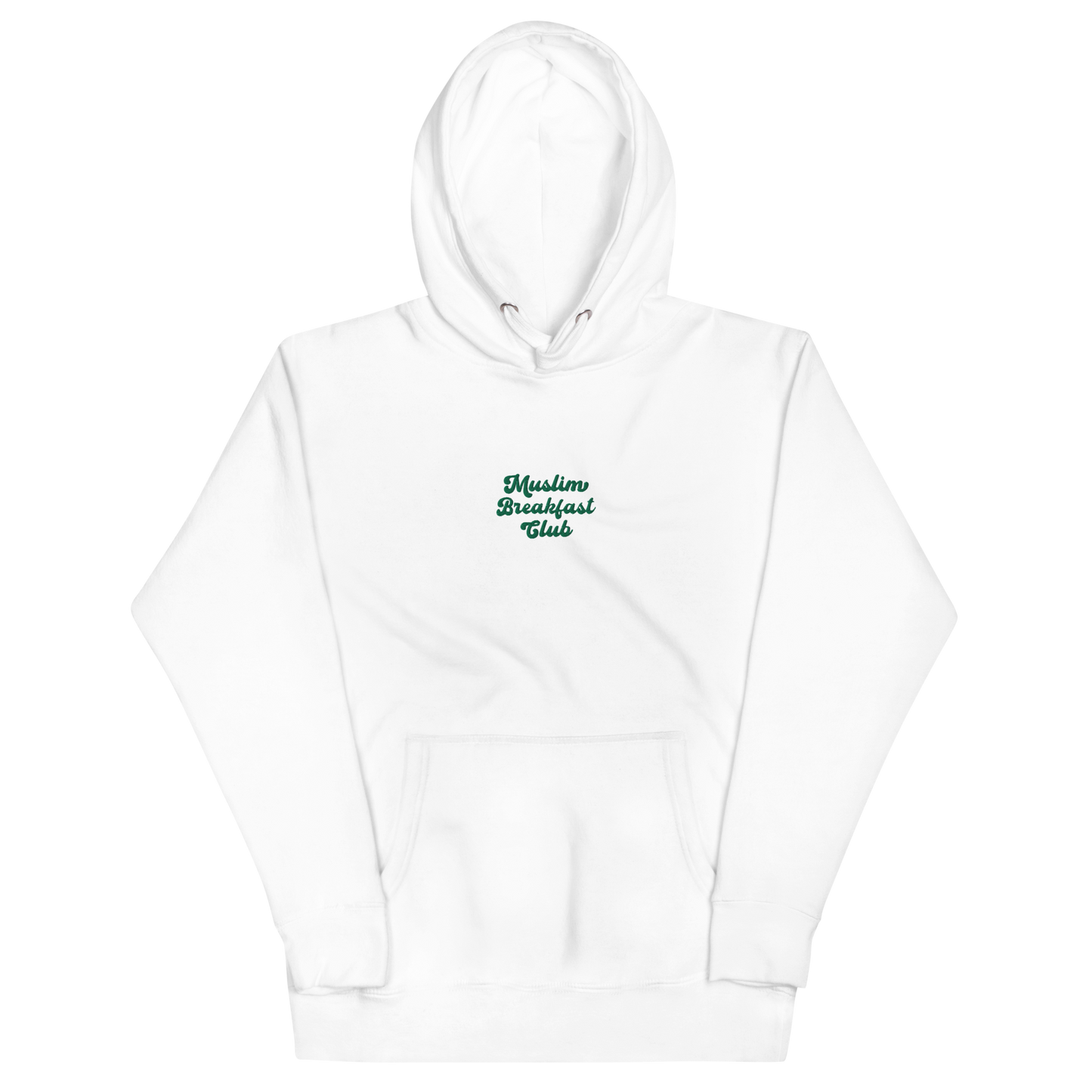 Logo Embroidered Unisex Hoodie