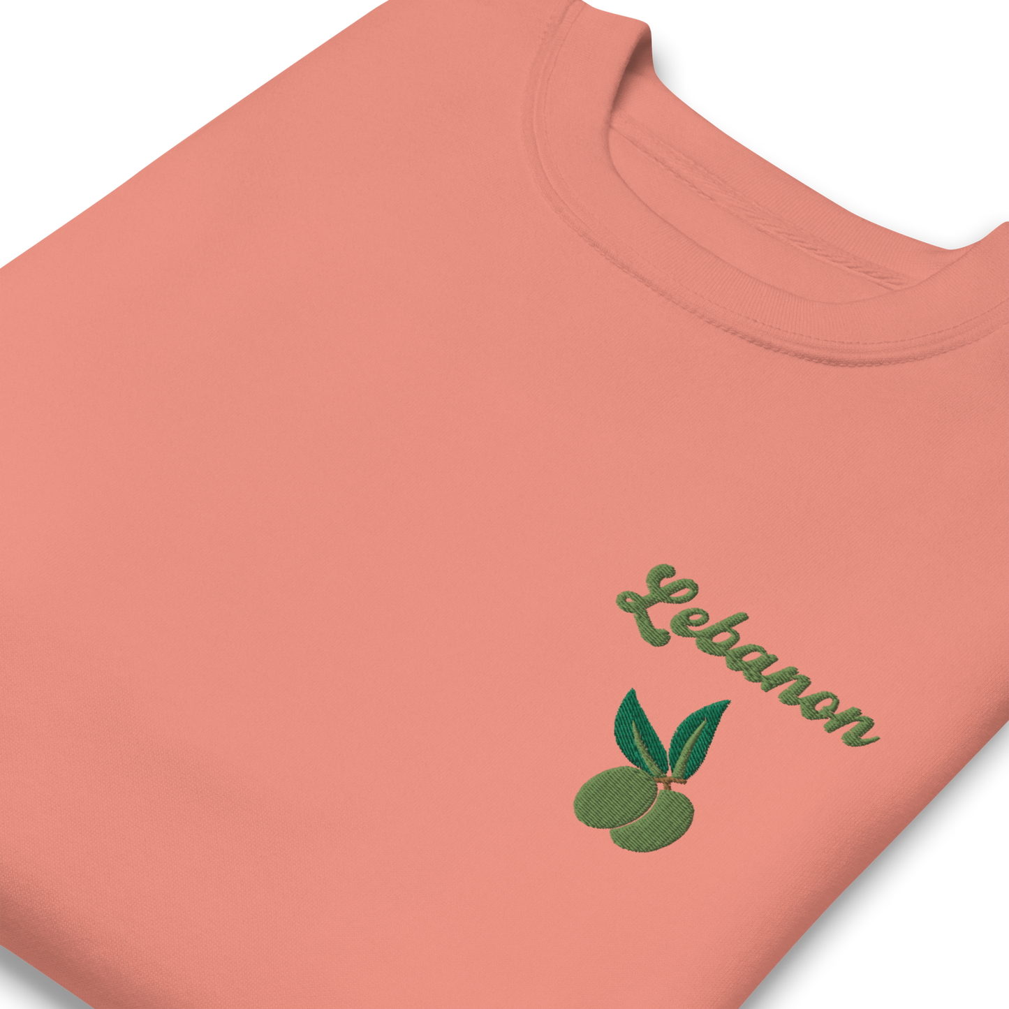 Lebanon Olive Embroidered Unisex Sweatshirt 🫒