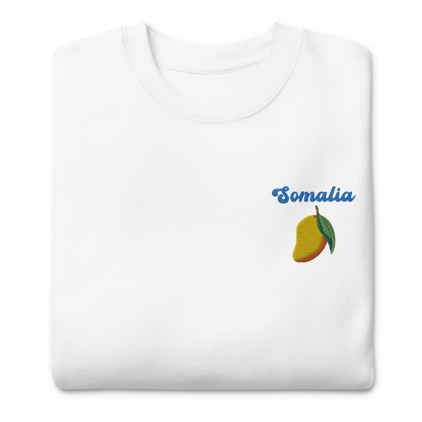 Somalia Mango Embroidered Unisex Sweatshirt 🥭